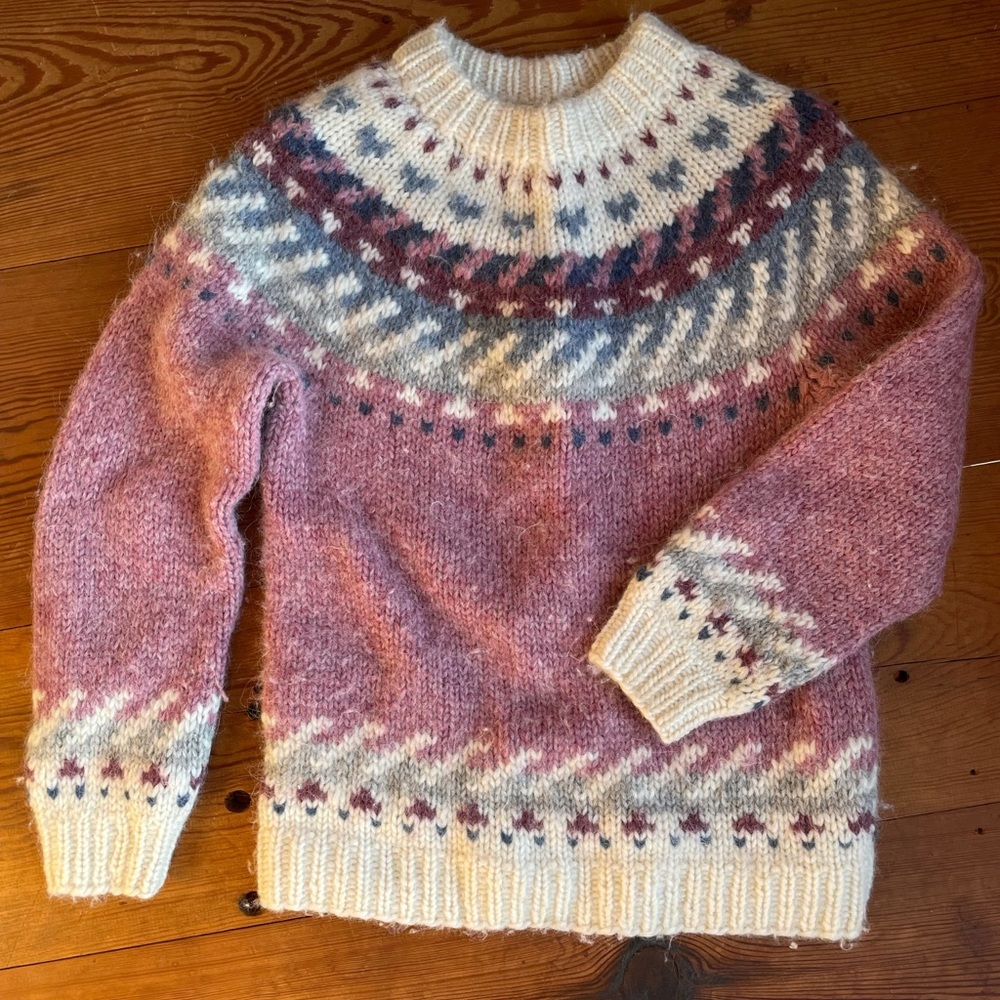 Vintage LLBean Wool Sweater Size M